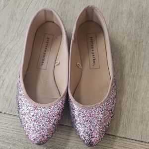 Peyton Parker Glittery Pink Flats
